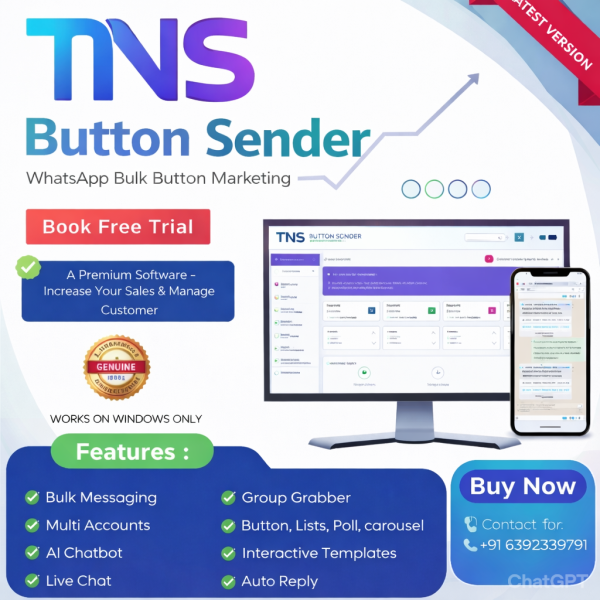 TNS Button Sender Software